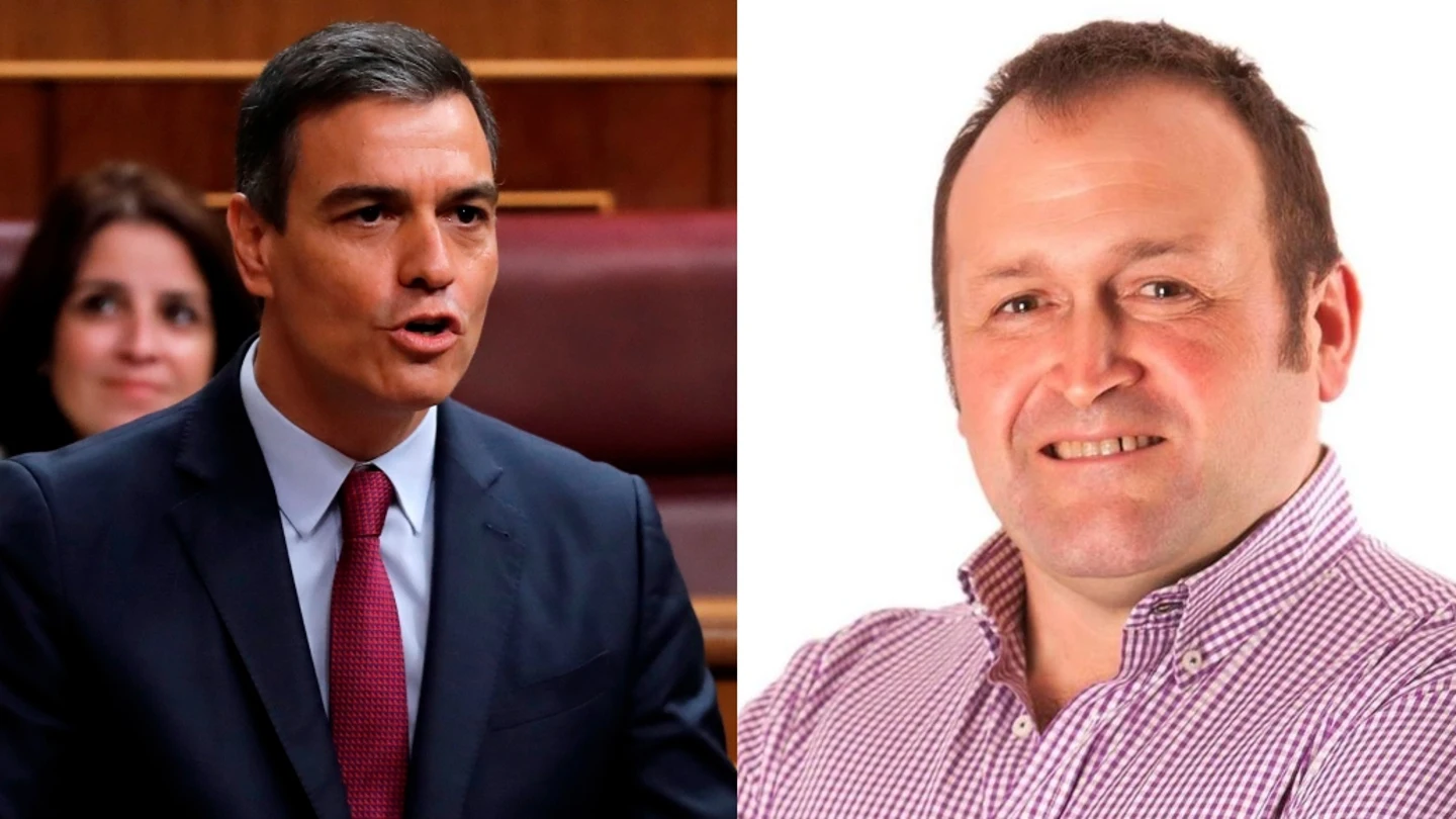 Pedro Sánchez y Juan Carlos Gómez Matesanz Pedro Sánchez y Juan Carlos Gómez Matesanz