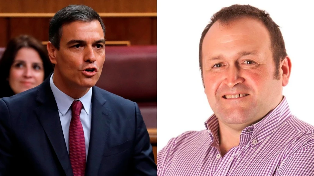 Pedro Sánchez y Juan Carlos Gómez Matesanz