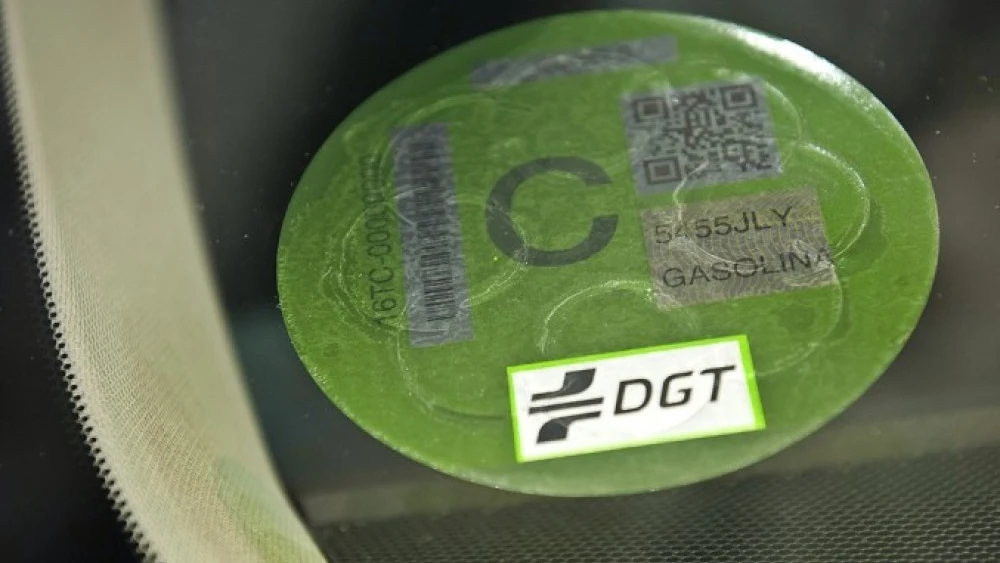 Pegatinas de la DGT