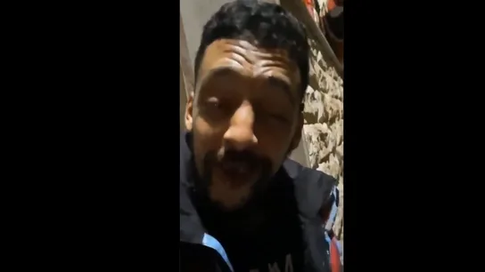 El preso fugado en Melilla, en uno de los vídeos El preso fugado en Melilla, en uno de los vídeos