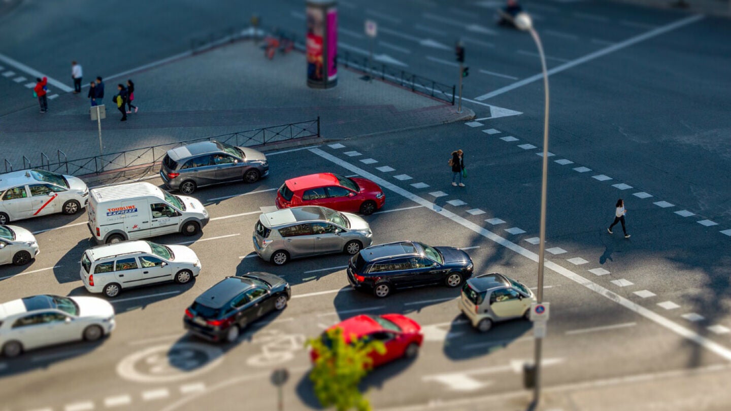 Coches en la ciudad 