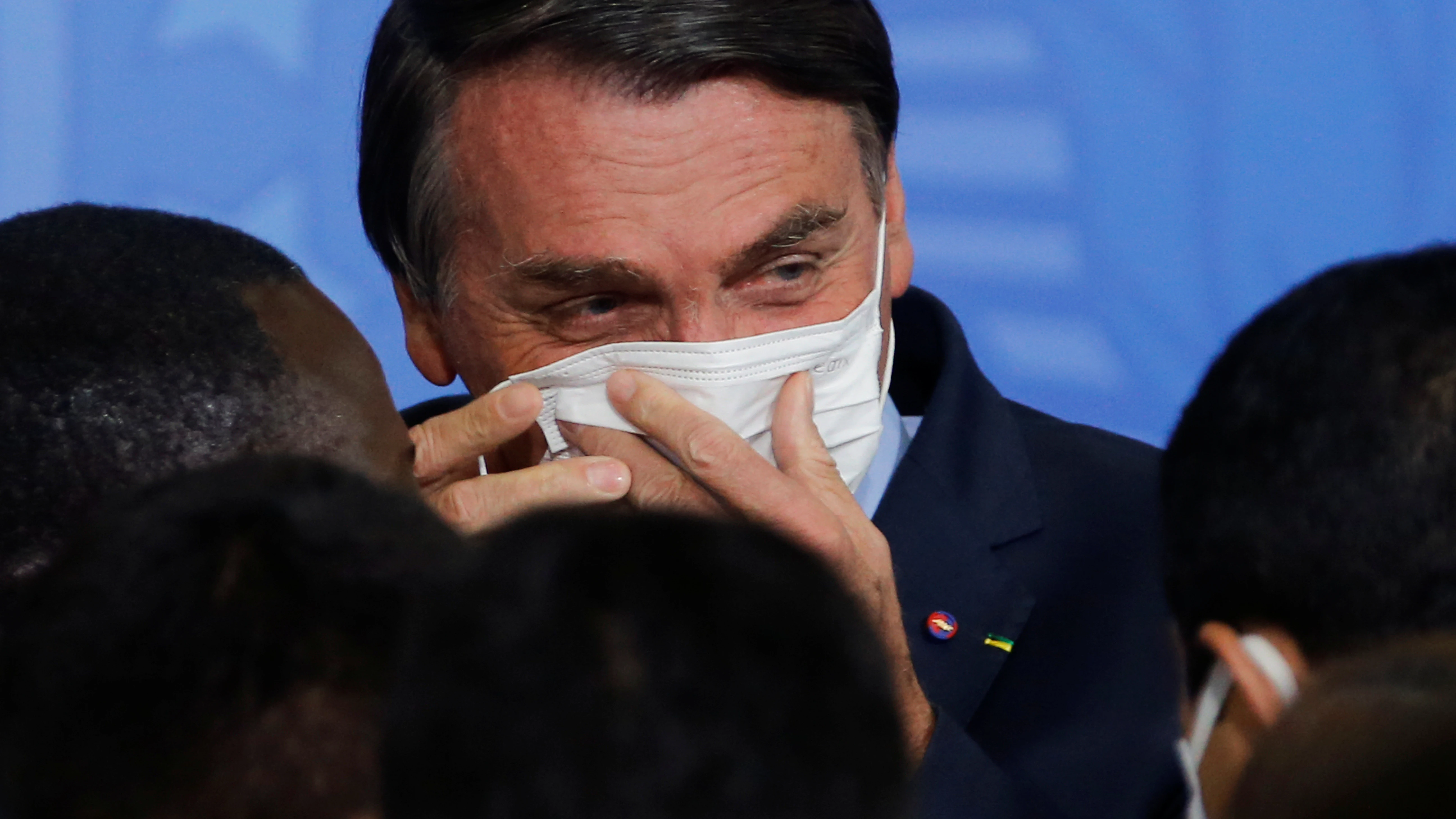 El presidente de Brasil, Jair Bolsonaro