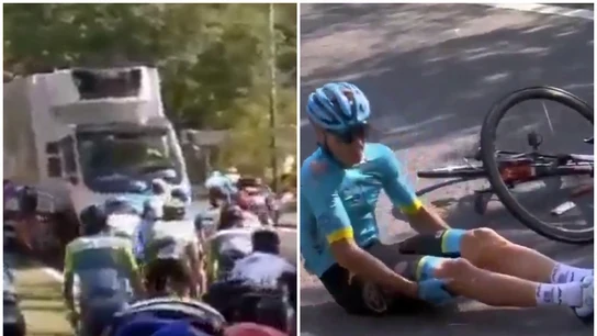 Camión en el Tour de Luxemburgo Camión en el Tour de Luxemburgo