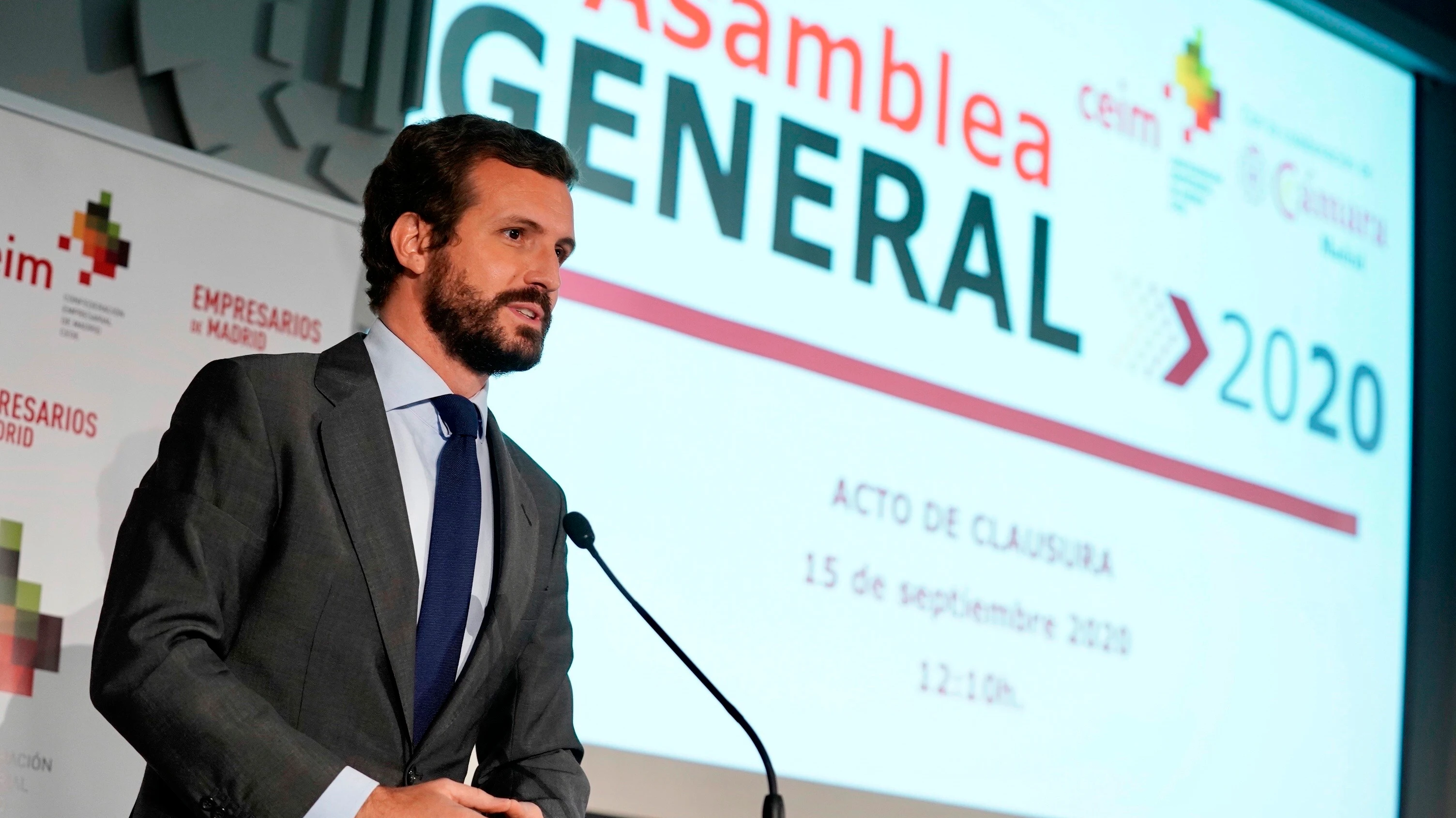 Pablo Casado, presidente del PP Pablo Casado, presidente del PP