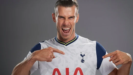 Gareth Bale, con el Tottenham Gareth Bale, con el Tottenham