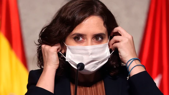 La presidenta madrileña, Isabel Díaz Ayuso La presidenta madrileña, Isabel Díaz Ayuso