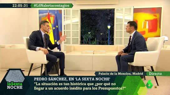 Pedro Sánchez en laSexta Noche Pedro Sánchez en laSexta Noche
