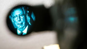 El líder de la mayoría en el Senado de EEUU, Mitch McConnell