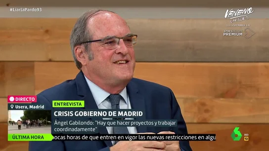 Así responde Ángel Gabilondo a quienes le acusan de "soso" y de estar "dormido" por su forma de hacer política Así responde Ángel Gabilondo a quienes le acusan de "soso" y de estar "dormido" por su forma de hacer política