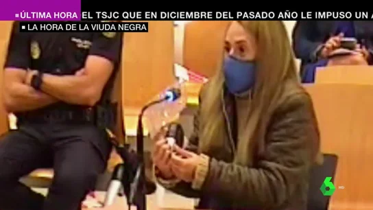 Declara la 'viuda negra' de Alicante, acusada de asesinar a su marido dependiente días después de la boda: "Me dijo que había sido su hijo" Declara la 'viuda negra' de Alicante, acusada de asesinar a su marido dependiente días después de la boda: "Me dijo que había sido su hijo"