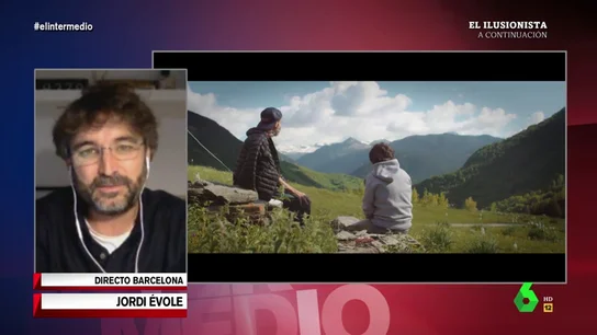 El periodista Jordi Évole en El Intermedio. La llamada de Pau Donés a Jordi Évole: "Me quiero ir a morir a Vall d'Aran"
