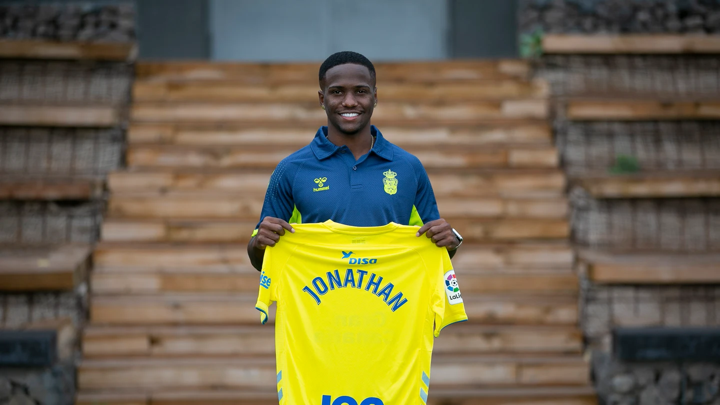 Jonathan Silva, futbolista de la UD Las Palmas Jonathan Silva, futbolista de la UD Las Palmas