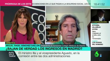 La dura crítica del presidente del Colegio de Médicos de Madrid a la batalla política en la región: "Es una auténtica pena" 