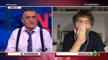 El Gran Wyoming y Jordi Évole en El Intermedio.