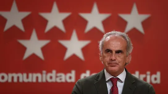 Enrique Escudero, consejero de Sanidad de la Comunidad de Madrid. Enrique Escudero, consejero de Sanidad de la Comunidad de Madrid.