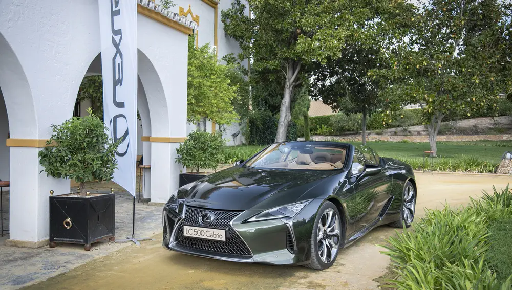 La Serranía de Ronda fue el terreno elegido para probar el LC 500 Cabrio