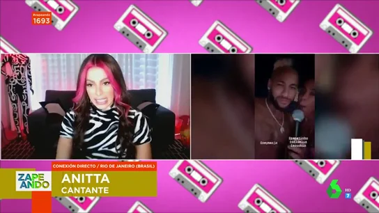 La cantante Anitta desvela una de las aficiones comunes entre su amigo Neymar y Maluma: "Son así" La cantante Anitta desvela una de las aficiones comunes entre su amigo Neymar y Maluma: "Son así"