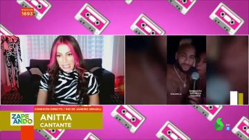 La cantante Anitta desvela una de las aficiones comunes entre su amigo Neymar y Maluma: "Son así"