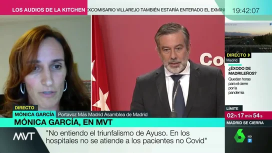 Mónica García (Más Madrid) Mónica García (Más Madrid)
