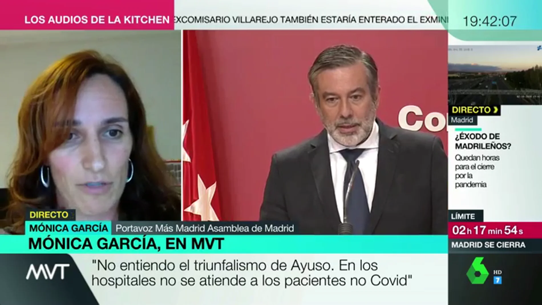 Mónica García (Más Madrid)