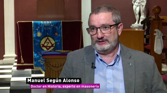 Manuel Alonso, doctor en Historia y experto en masonería Manuel Alonso, doctor en Historia y experto en masonería