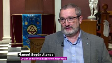 Manuel Alonso, doctor en Historia y experto en masonería