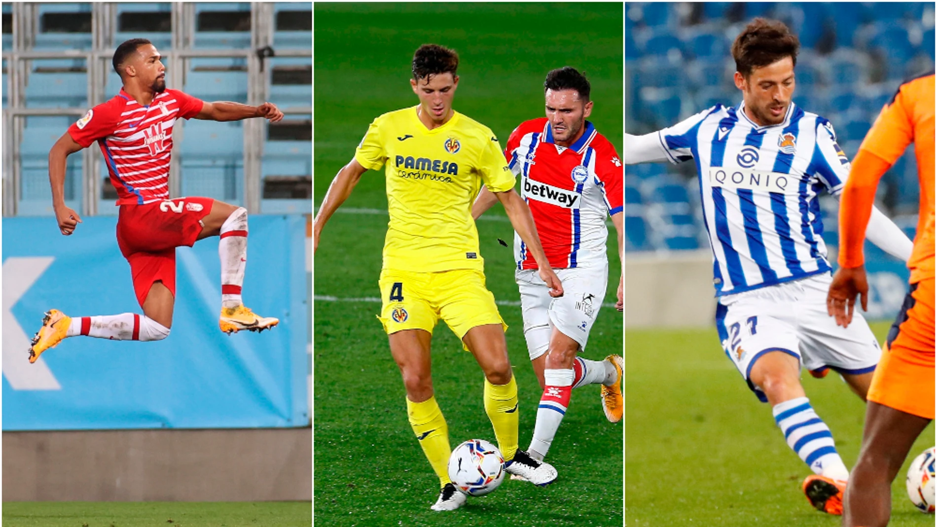 Granada, Villarreal y Real Sociedad ya conocen a sus rivales en Europa