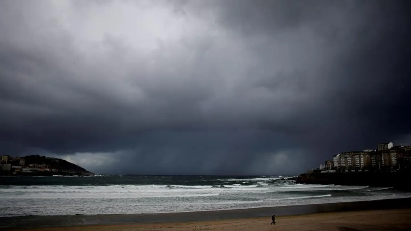Playa del Orzán en A Coruña Playa del Orzán en A Coruña