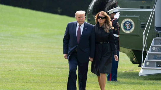 Donal Trump y Melania Donal Trump y Melania