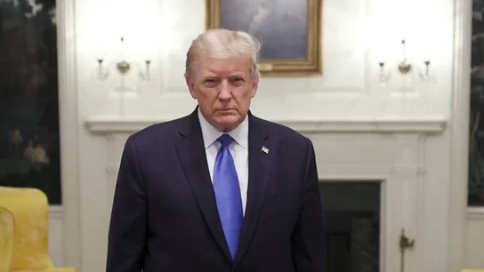 Donald Trump en la Casa Blanca Donald Trump en la Casa Blanca tras dar positivo en coronavirus