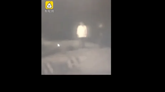 Fotograma del vídeo que recoge el empujón mortal de un padre a su hijo Fotograma del vídeo que recoge el empujón mortal de un padre a su hijo