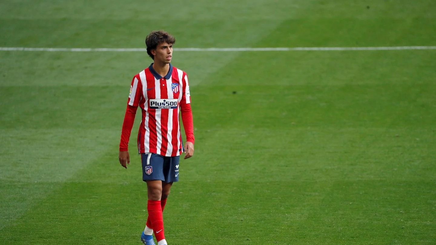 Joao Félix, contrariado Joao Félix, contrariado