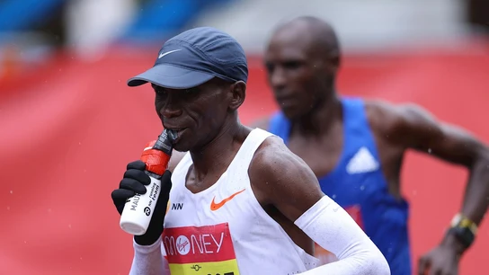 Eliud Kipchoge, en Londres Eliud Kipchoge, en Londres