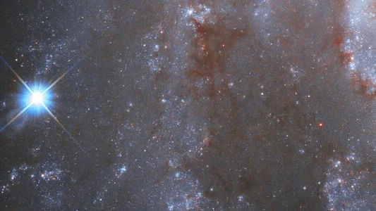 Imagen de la supernova captada por el telescopio Hubble Imagen de la supernova captada por el telescopio Hubble