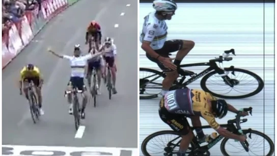 Julian Alaphilippe y Primoz Rogilc Julian Alaphilippe y Primoz Rogilc