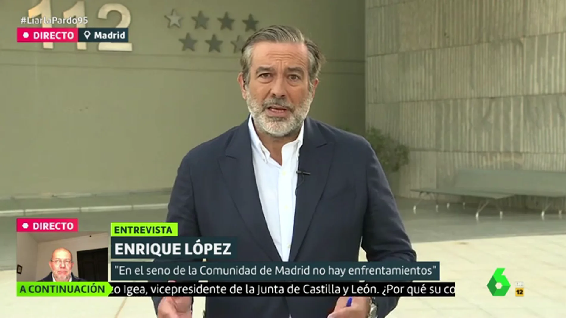 Enrique López en Liarla Pardo