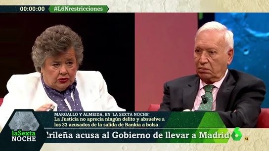 Almeida, a Margallo sobre la Operación Kitchen: "Dices que a ti no te da confianza Villarejo, pero parece que a tus compañeros sí" Almeida, a Margallo sobre la Operación Kitchen: "Dices que a ti no te da confianza Villarejo, pero parece que a tus compañeros sí"