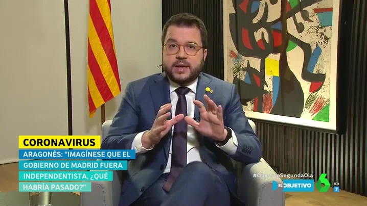 ¿Habría habido menos muertos y contagios por COVID siendo Cataluña independiente? Así responde Pere Aragonès