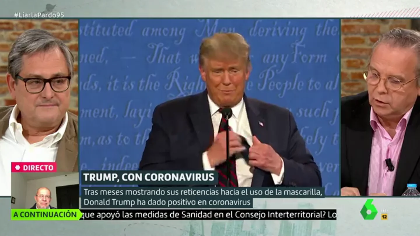 Antonio Miguel Carmona: "Donald Trump es un gran imbécil, me preocupa más su salud mental" Antonio Miguel Carmona: "Donald Trump es un gran imbécil, me preocupa más su salud mental"