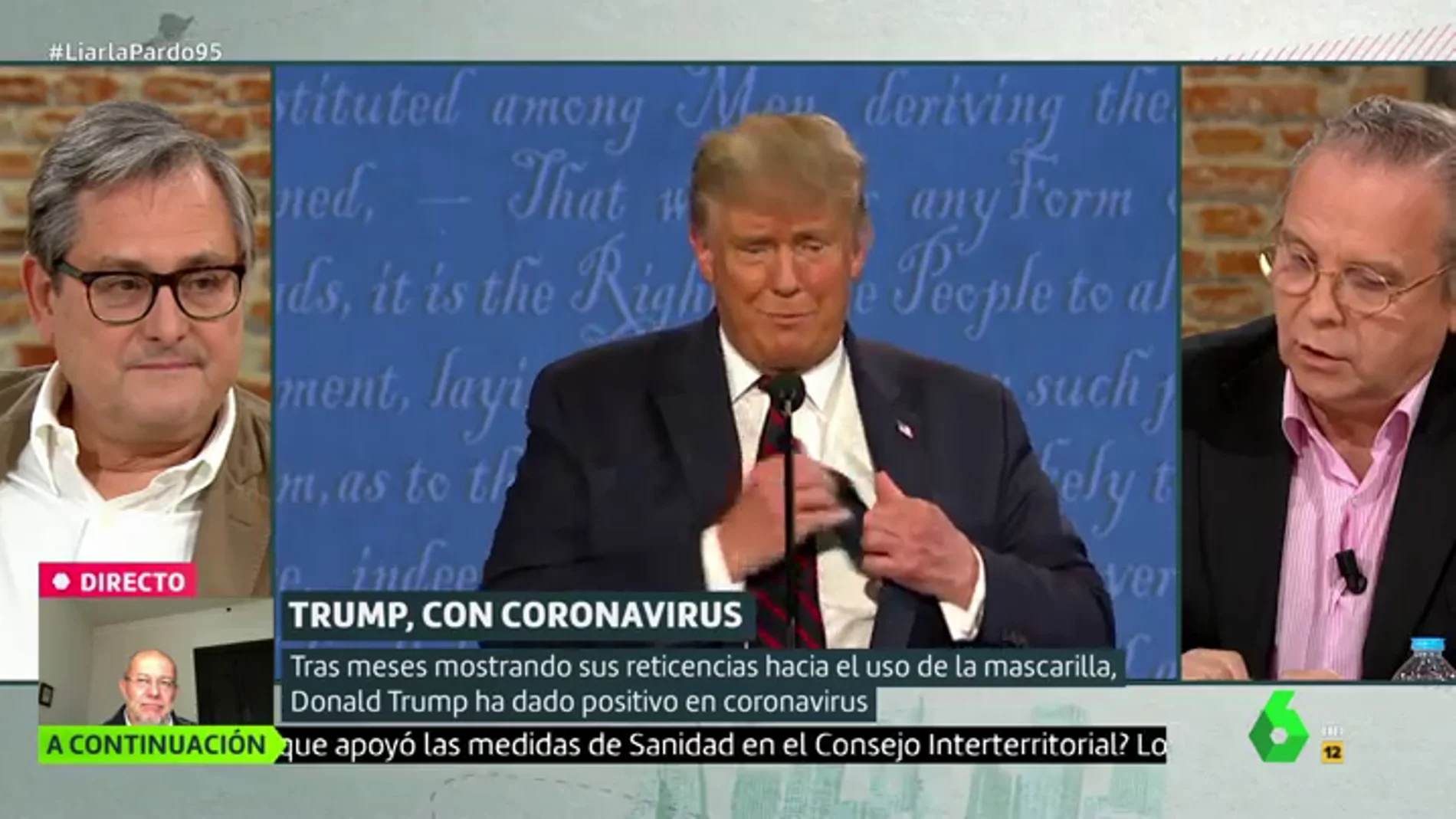 Antonio Miguel Carmona: "Donald Trump es un gran imbécil, me preocupa más su salud mental"