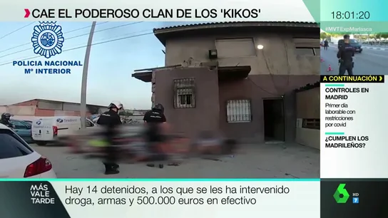 Golpe al narcotráfico en la Cañada Real: cae el mayor dispensario de droga de Madrid Golpe al narcotráfico en la Cañada Real: cae el mayor dispensario de droga de Madrid