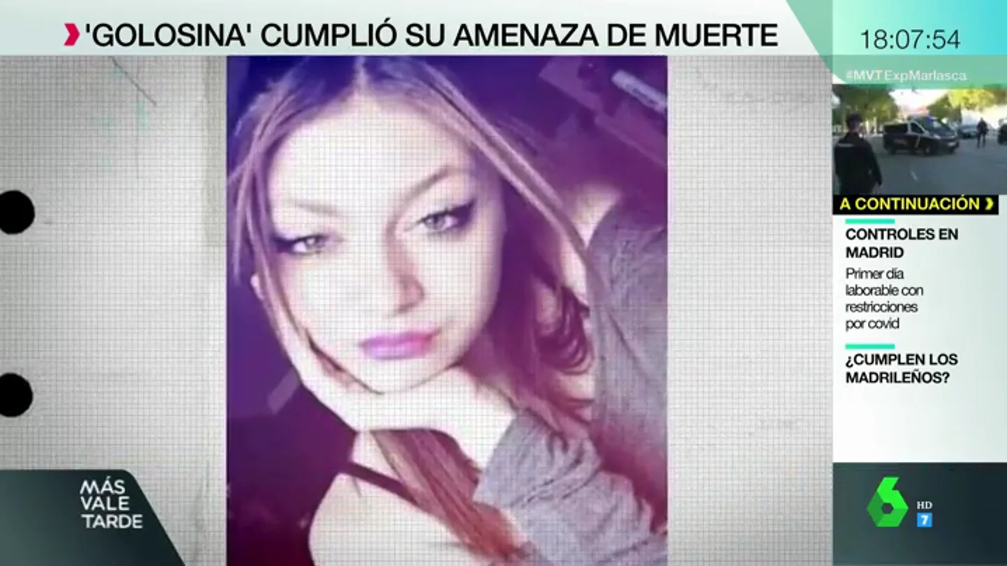 La petición de amistad en Facebook que desencadenó que 'La golosina' cumpliera su amenaza de muerte: mató a la exnovia de su pareja por celos La petición de amistad en Facebook que desencadenó que 'La golosina' cumpliera su amenaza de muerte: mató a la exnovia de su pareja por celos