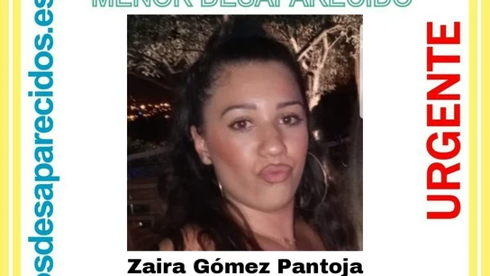 Zaira Gómez Pantoja, desaparecida en Sevilla Zaira Gómez Pantoja, desaparecida en Sevilla