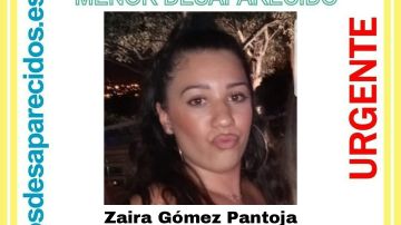 Zaira Gómez Pantoja, desaparecida en Sevilla