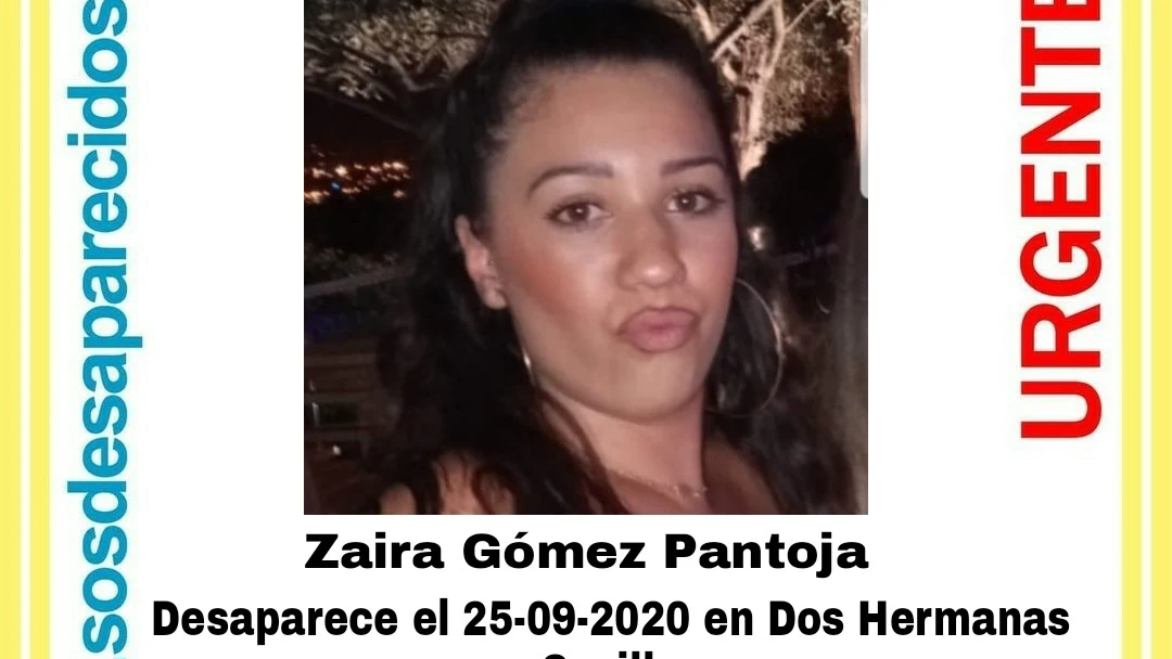 Zaira Gómez Pantoja, desaparecida en Sevilla