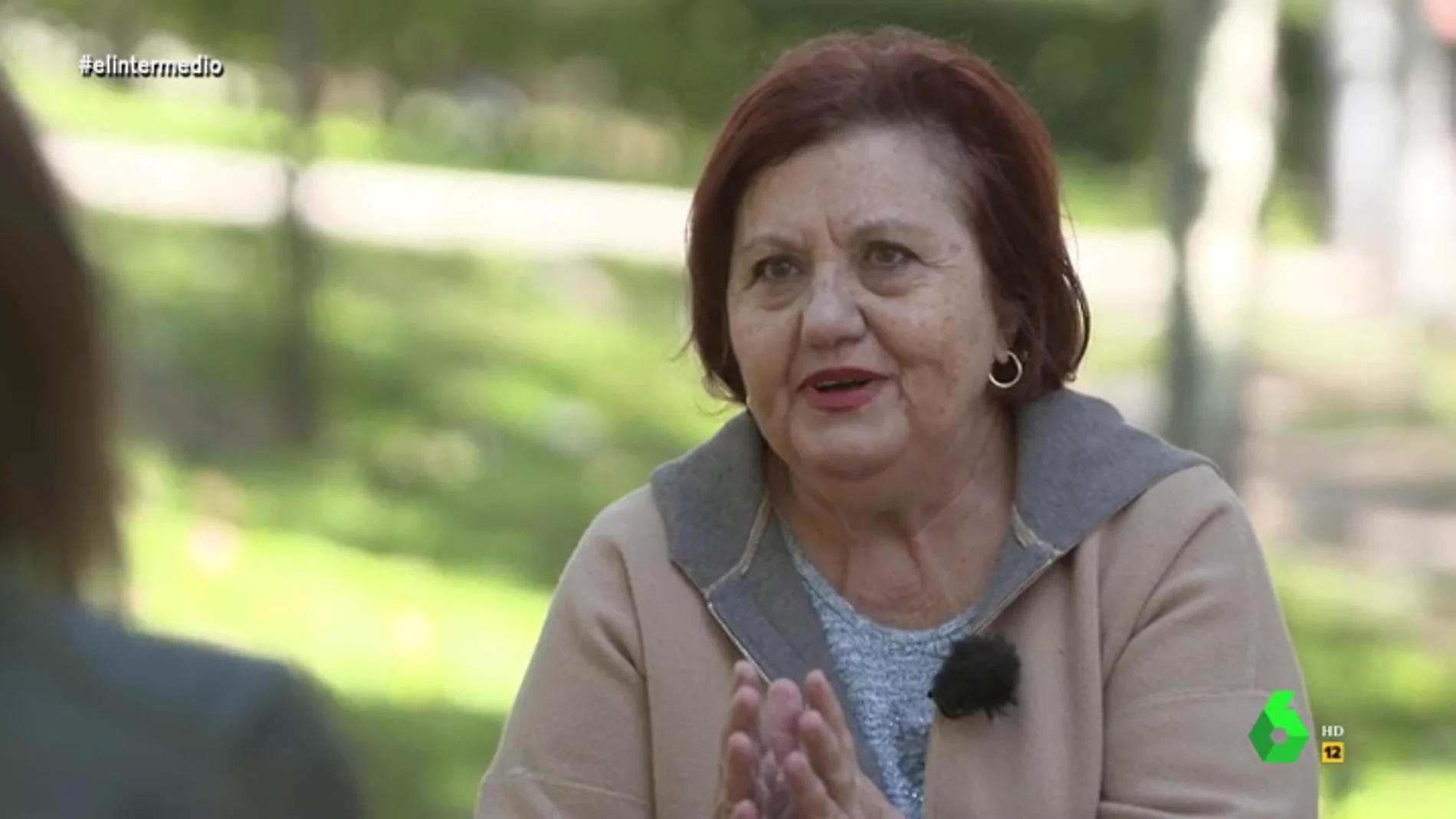Ena Velasco, jubilada, explica en El Intermedio cómo ha sido el confinamiento para las personas mayores.