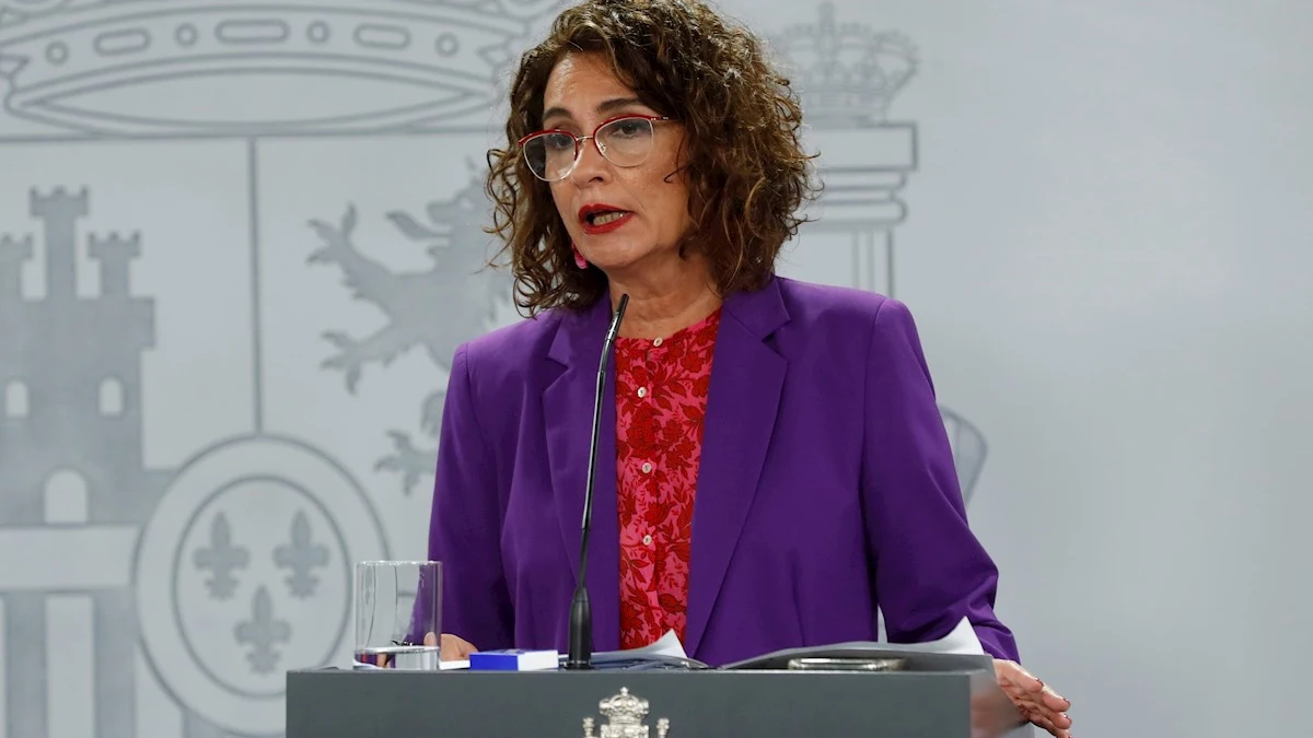 La ministra de Hacienda, María Jesús Montero