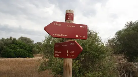 Señalización en Camí de Cavalls Señalización en Camí de Cavalls