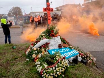 Protestas de los trabajadores de Alcoa