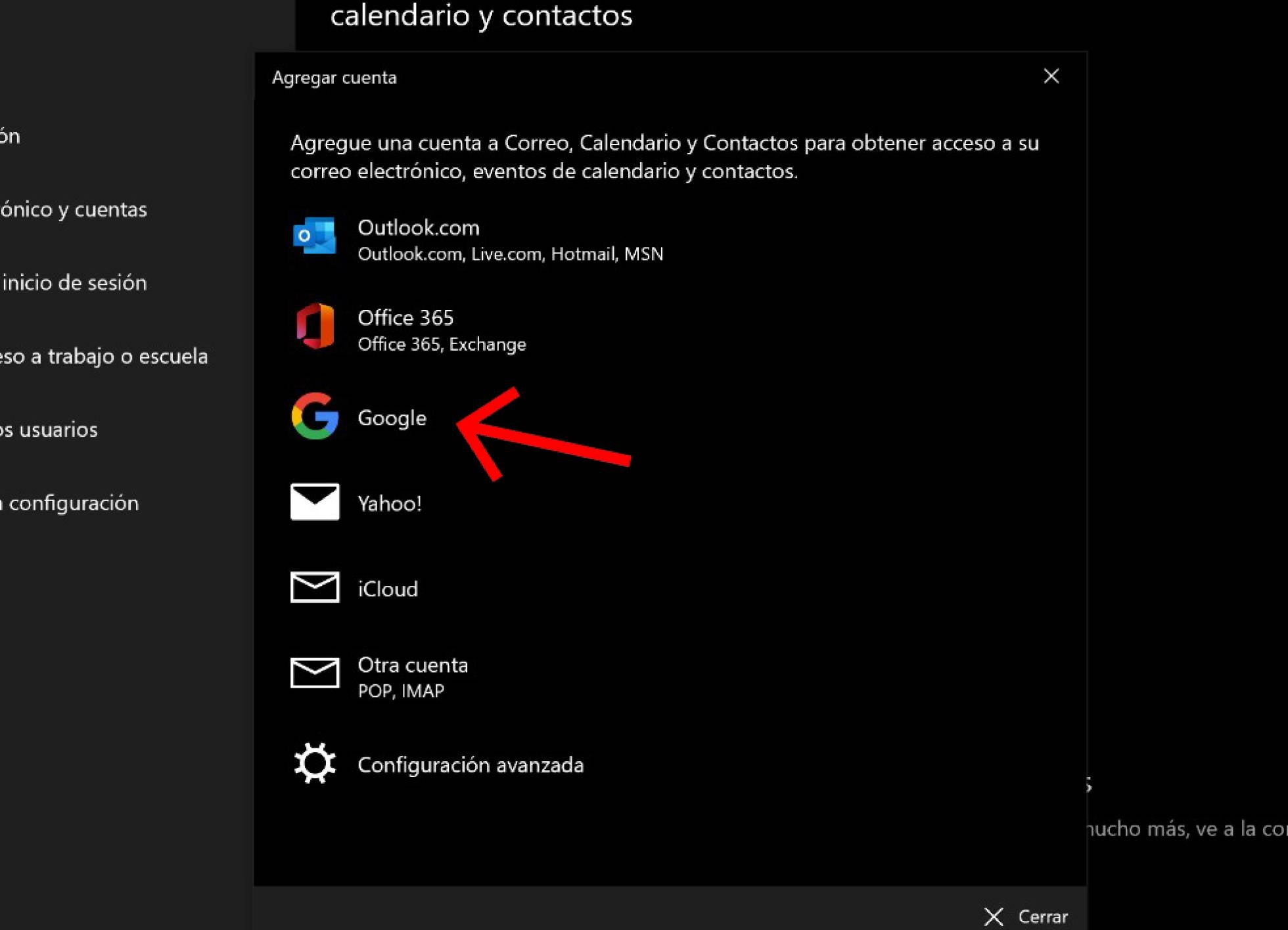 Windows 10 con cuenta Windows 10 